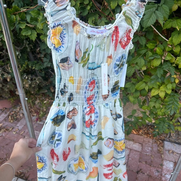 Lisa Says Gah Annie Dress in Tapas print - Picture 3 of 7